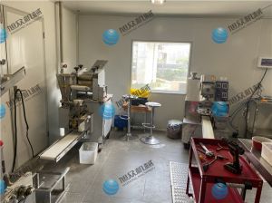 老客戶(hù)回購《JGB-210餃子機》師傅上門(mén)已上門(mén)調試安裝完成
