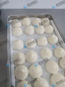 旭眾包子機上門(mén)安裝，現場(chǎng)調試完成成型效果棒！