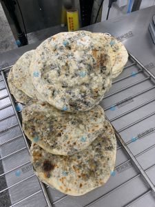 512包子機做金華烙，餅梅菜豬油餡，多功能非常實(shí)用！
